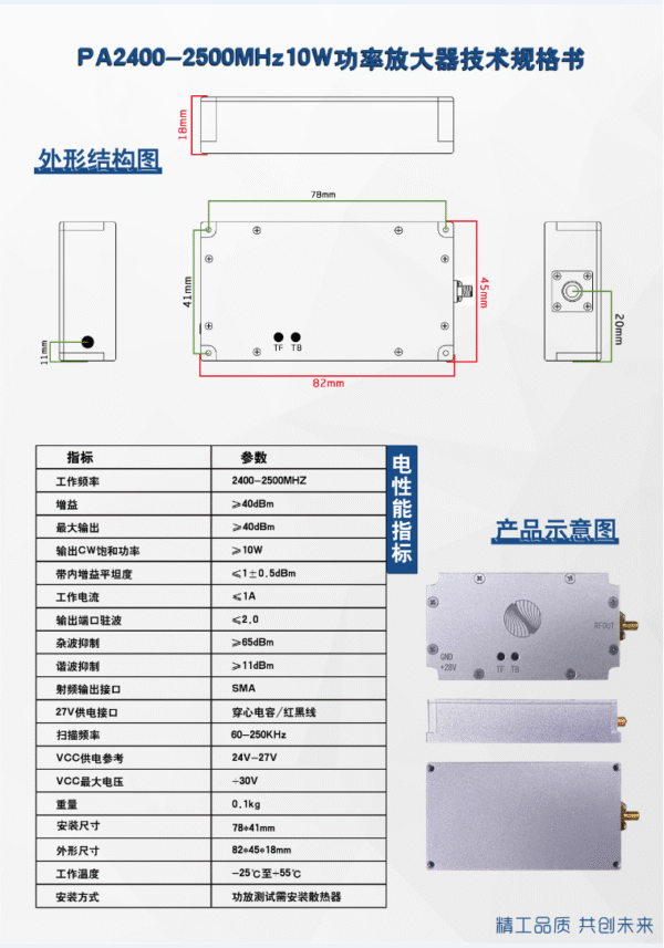 2.4GHz 10W Module
